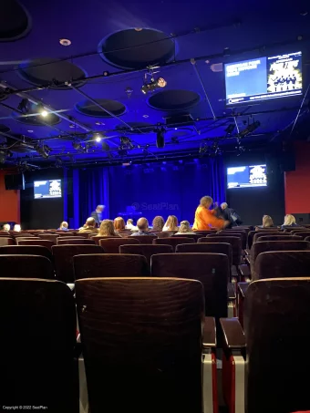 Leicester Square Theatre Stalls M1 view from seat photo