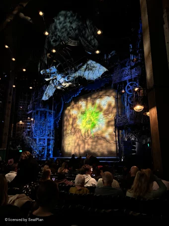 Apollo Victoria Theatre Stalls O2 view from seat photo