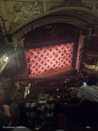 New Wimbledon Theatre Upper Circle C26 view from seat photo