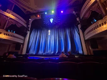 Criterion Theatre Stalls F10 view from seat photo