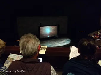 National Theatre - Olivier Circle B66 view from seat photo