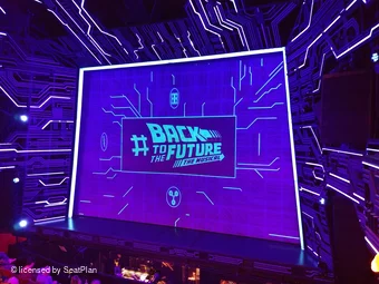 Adelphi Theatre Dress Circle A8 view from seat photo