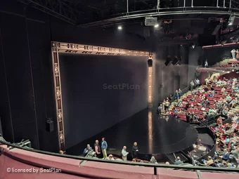 Vivian Beaumont Theater Loge B113 view from seat photo