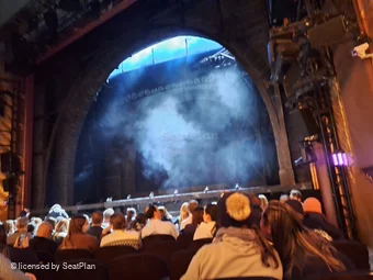 Lunt-Fontanne Theatre Orchestra J16 view from seat photo