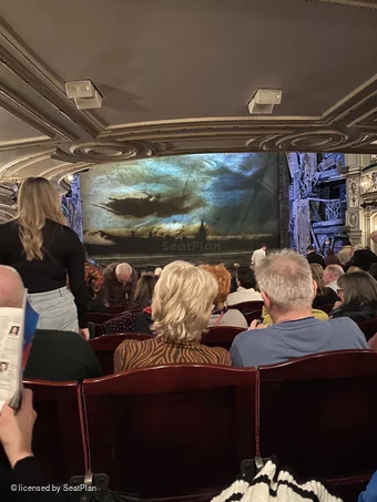 Sondheim Theatre Stalls R24 view from seat photo