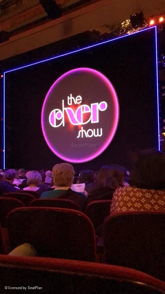 Neil Simon Theatre Orchestra N18 view from seat photo