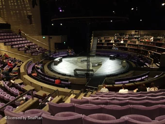 National Theatre - Olivier Stalls M8 view from seat photo
