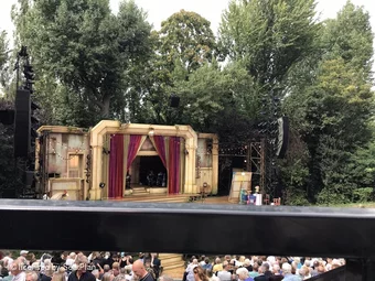 Regent's Park Open Air Theatre Upper Right O63 view from seat photo