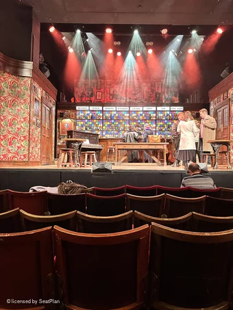 Arts Theatre Stalls E11 view from seat photo