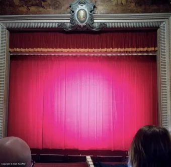 Grand Opera House York Dress Circle B16 view from seat photo