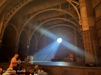 Lyric Theatre Orchestra F22 view from seat photo