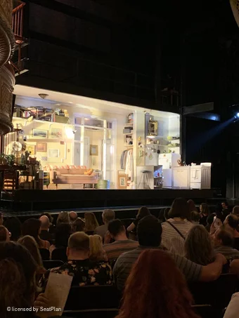 James Earl Jones Theatre Orchestra K17 view from seat photo