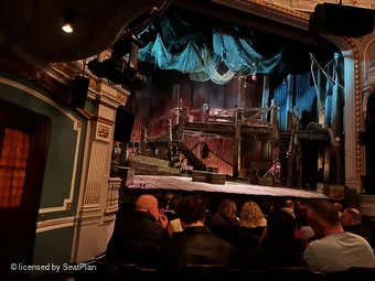 Ambassadors Theatre Stalls J18 view from seat photo