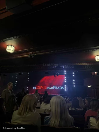 Dominion Theatre Stalls Z8 view from seat photo