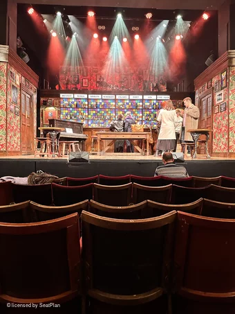 Arts Theatre Stalls E10 view from seat photo