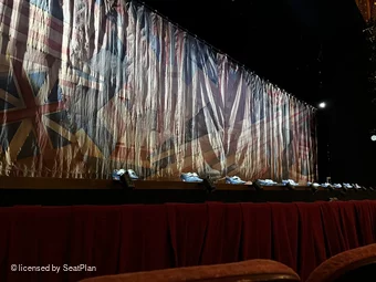 Todd Haimes Theatre Orchestra B5 view from seat photo