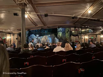 His Majesty's Theatre Stalls Q35 view from seat photo