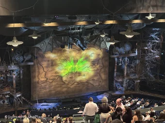 Gershwin Theatre Mezzanine N11 view from seat photo