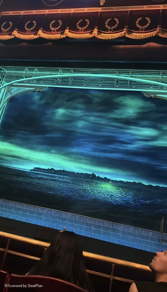 London Coliseum Stalls C14 view from seat photo