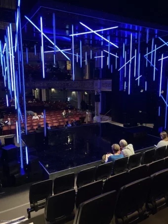 Duke of York's Theatre On Stage Seating E19 view from seat photo