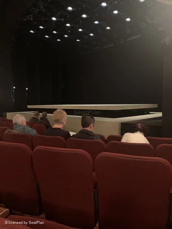 Barrymore Theatre Orchestra E14 view from seat photo