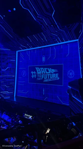 Adelphi Theatre Dress Circle A7 view from seat photo