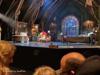 Barbican Theatre Stalls C11 view from seat photo