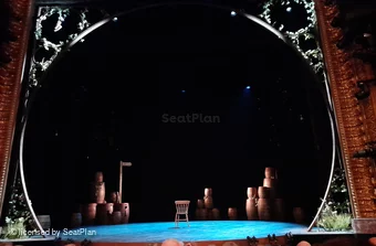 Theatre Royal Haymarket Stalls G10 view from seat photo
