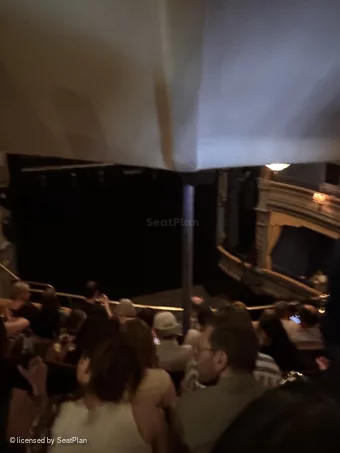 Harold Pinter Theatre Royal Circle Standing6 view from seat photo