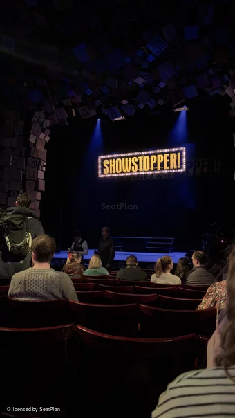 Cambridge Theatre Stalls L9 view from seat photo