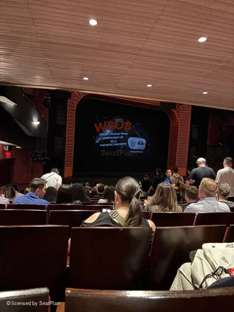 Marquis Theatre Orchestra V15 view from seat photo