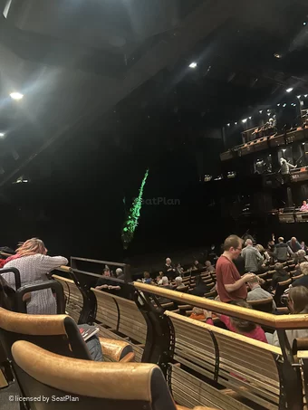 Bridge Theatre Stalls S54 view from seat photo