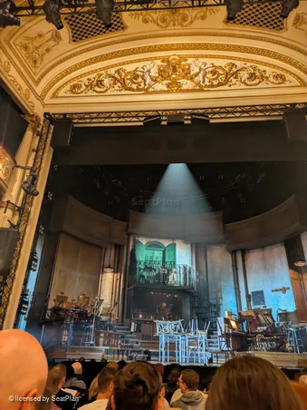 Lyric Theatre Stalls K13 view from seat photo