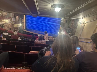 Novello Theatre Dress Circle K2 view from seat photo