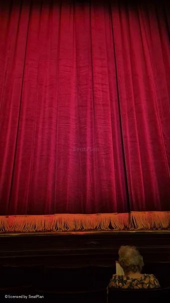 Apollo Theatre Stalls E11 view from seat photo