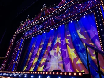 Milton Keynes Theatre Stalls A1 view from seat photo
