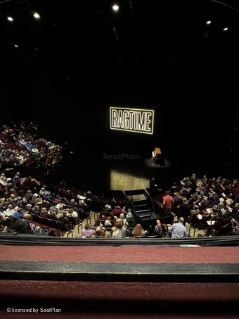 Vivian Beaumont Theater Loge A409 view from seat photo