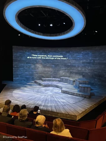 The Other Palace Stalls F7 view from seat photo