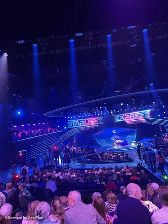 Wembley Park Theatre Locomotive Seats S18 view from seat photo