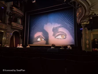 Aldwych Theatre Stalls P2 view from seat photo