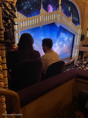 Eugene O'Neill Theatre Mezzanine B27 view from seat photo