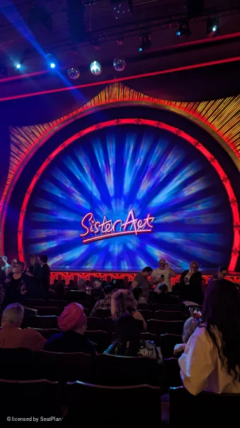 Dominion Theatre Stalls J17 view from seat photo