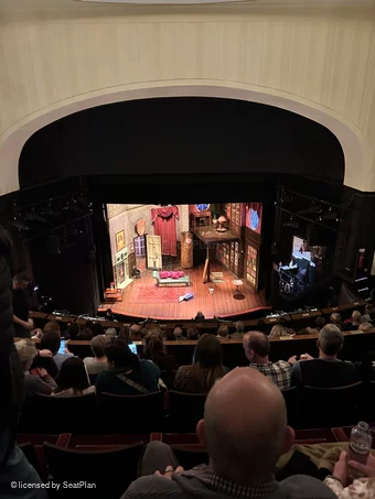 Duchess Theatre Dress Circle J10 view from seat photo