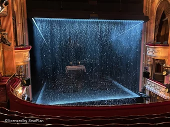 Gielgud Theatre Dress Circle G25 view from seat photo