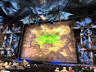 Gershwin Theatre Orchestra G118 view from seat photo