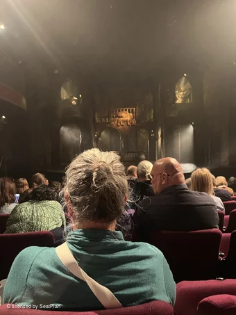 Charing Cross Theatre Stalls J8 view from seat photo