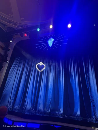 Criterion Theatre Stalls F9 view from seat photo