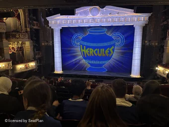 Theatre Royal Drury Lane Royal Circle G21 view from seat photo