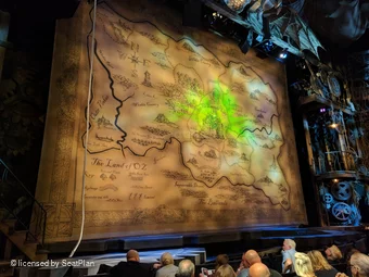 Gershwin Theatre Orchestra B3 view from seat photo