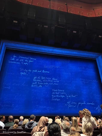 Prince Edward Theatre Stalls H24 view from seat photo